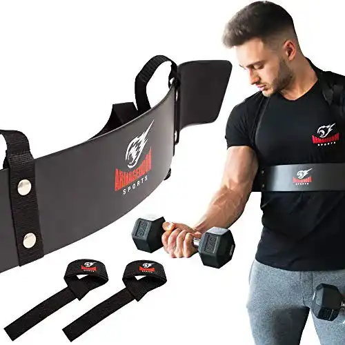 Bizeps Isolator von Armageddon Sports Arm Blaster Curl
