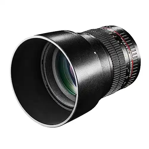 85mm Objektiv Samyang MF 85mm F1,4 AS IF UMC für Canon EF