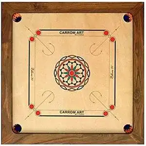 Carrom-Board Carrom Art Cars Brettspiel für 4 Spieler