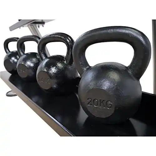 Kettlebell Power-Xtreme aus Guss, 4 kg bis 40 kg