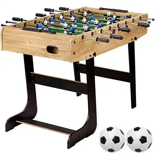 Klappbarer Tischkicker GAMES PLANET Tischfußball Belfast