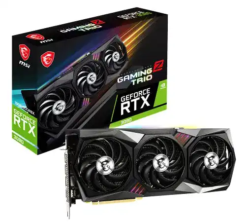 GeForce RTX 3080 MSI Grafikkarte 10GB Gaming Z Trio LHR