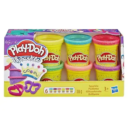 Play-Doh Glitzerknete Set A5417EU9 A5417EU8 für kreatives Spielen