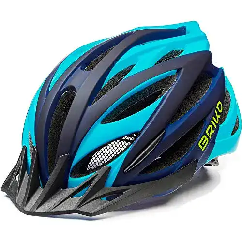 Briko Fahrradhelm mit guter Belüftung und In-Mould-Technologie
