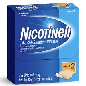 Nikotinpflaster Nicotinell 14 mg für 24 Stunden, 7 Stück