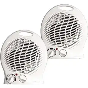Brollux 2x Elektroheizung 2000W mobiles Heizgerät