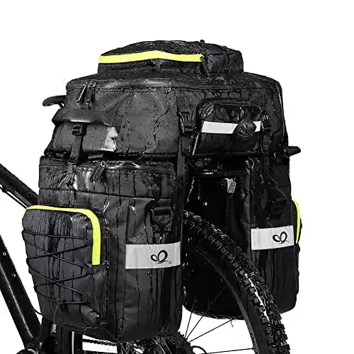 Wasserdichte 3-in-1 Fahrradtasche von WATERFLY Multifunktionslösung