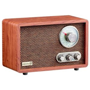 Retro Küchenradio Cyberlux Kompaktanlage mit Holzgehäuse