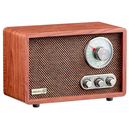 Retro Küchenradio Cyberlux Kompaktanlage mit Holzgehäuse