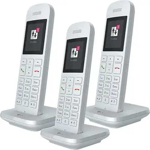 Schnurloses Telefon-Trio Telekom Speedphone 12 in Weiß