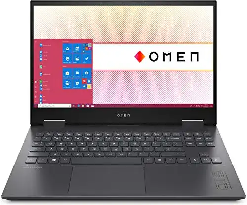 HP OMEN Gaming Laptop mit 15,6 Zoll Full HD Display