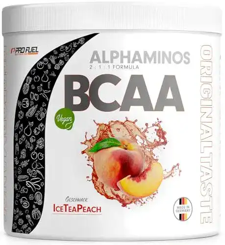 BCAA Drink Profuel BCAA Pulver 300g Eistee Pfirsich