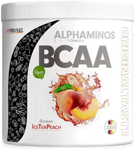 BCAA Drink Profuel BCAA Pulver 300g Eistee Pfirsich