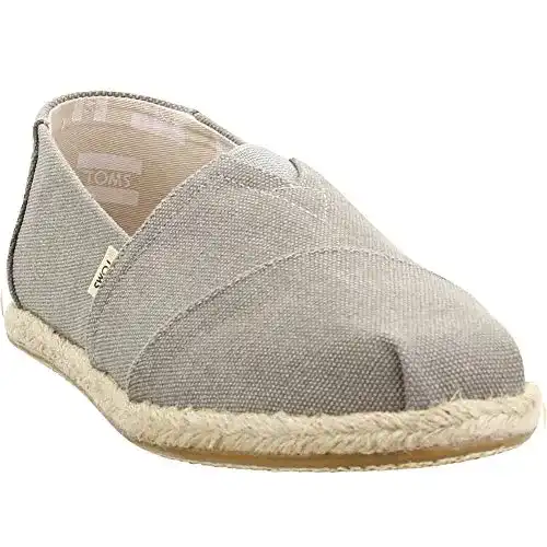 Espadrilles für Damen von TOMS Alpargata Classic in Grau