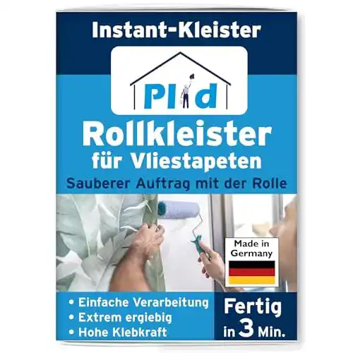 Tapetenkleister Plid Rollkleister für Vliestapeten im Vergleich