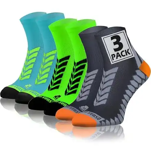 Laufsocken Sesto Senso Sport Socken für Damen und Herren im 3er Pack