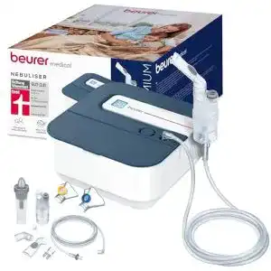 Beurer IH 28 Pro Inhalator mit Verneblerset und Silikonmasken
