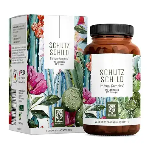 Zink-Selen-Kapseln mit Echinacea zur Unterstützung des Immunsystems