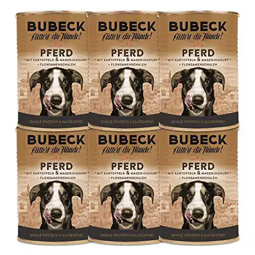 Hundefutter Single-Protein Nassfutter von Bubeck für Hunde