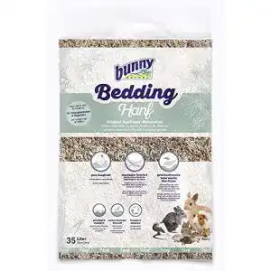 Hanfeinstreu Bunny Nature Bedding 35 l für Kaninchen und Nagetiere