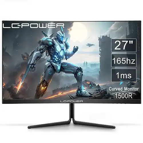 LC Power Gaming Monitor LC-M27-FHD-165-C 27 Zoll Curved Full HD