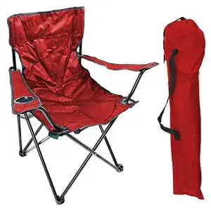 Campingstuhl Beek Faltstuhl mit Getränkehalter für Angler und Outdoor