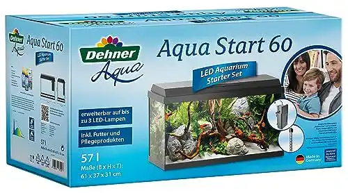 Dehner Aqua 60-Liter Aquarium Starterset mit Zubehör
