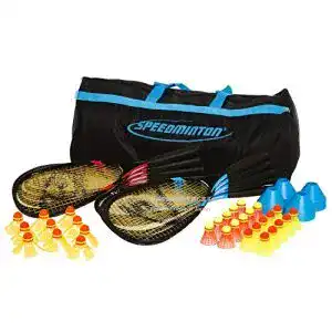 Speedminton Set Sport Großes Set für Crossminton