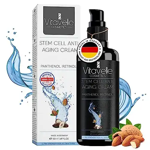 Retinol-Creme Vitavelle mit Stammzellen und Hyaluronsäure