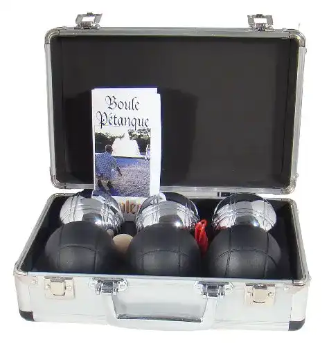Boule Sunsport 211-2030 Petanque Set Alsace mit 7,3 cm Durchmesser