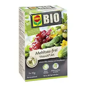 Mittel gegen Mehltau – Compo Bio Mehltau-frei Thiovit-Jet