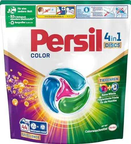 Persil 4in1 Color DISCS Waschmittel (44 Waschladungen)