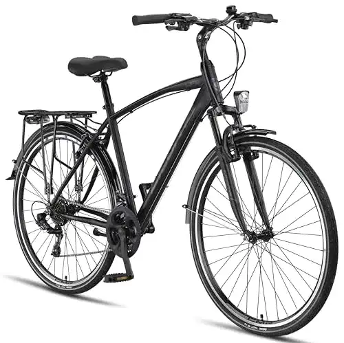 Herrenfahrrad Licorne Bike Trekking 28 Zoll Citybike für Herren