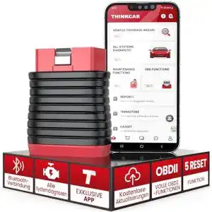 Kfz-Diagnosegerät Bluetooth Thinkcar OBD2 Adapter für iOS und Android