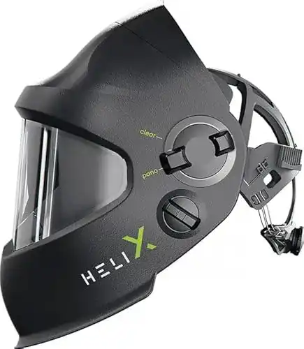 Optrel Schweißhelm Helix Quattro – Schweißerschutzhelm mit Slide-up-Funktion