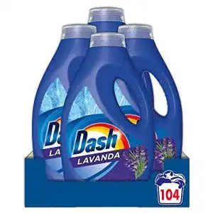 Dash Lavendel Flüssigwaschmittel 5,2 l Effektiv gegen Flecken