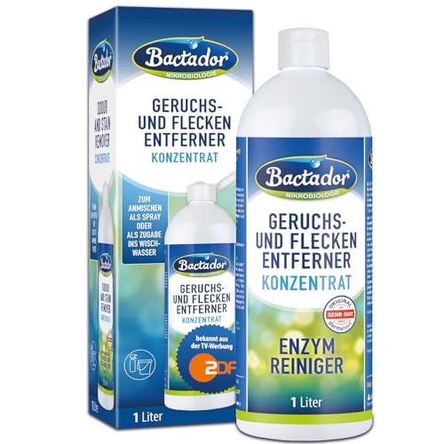Katzenurin-Entferner Bactador Enzymreiniger Konzentrat 1L
