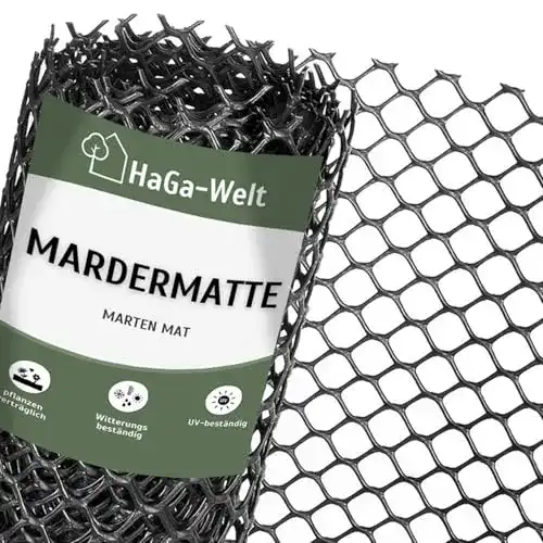 Mardergitter HaGa Mardermatte 2 Meter Breite für effektiven Marderschutz
