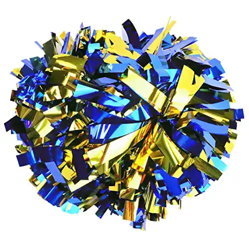 Cheerleader Pompons Guifier im 2er Set mit Griffen