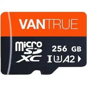 Vantrue 256GB Micro-SD Speicherkarte A2 UHS-I U3 für 4K Anwendungen