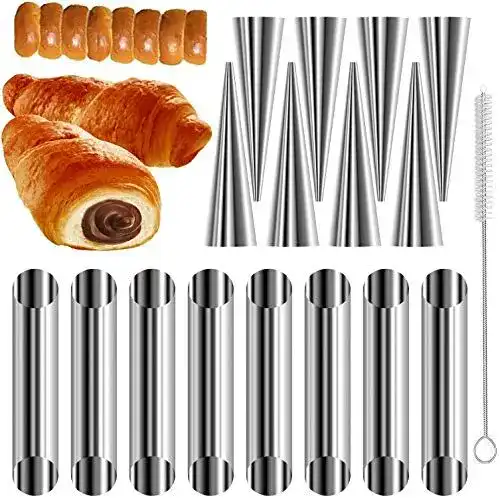Schillerlockenformen von ZHANChen – 24-teiliges Set für Backideen