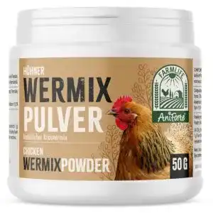 Wurmkur Aniforte WermiX Pulver für Hühner, Gänse, Enten und Großvögel