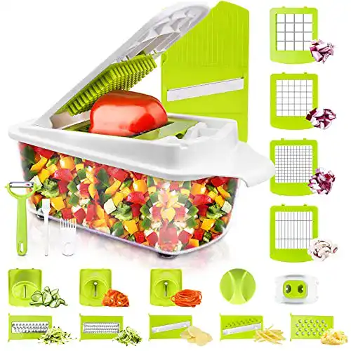 Gemüseschneider Sedhoom Direct 23 in 1, Würfelschneider