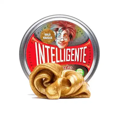 Intelligente Knete Goldrauch – BPA- und glutenfrei (80g)