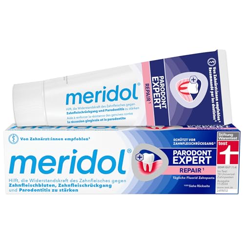 Zahnpasta gegen Zahnfleischrückgang Meridol Parodont Expert 75 ml