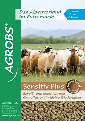 Ziegenfutter Agrobs Wiederkäuer Sensitive Plus 20 kg
