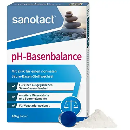 Basenpulver sanotact pH-Basenbalance Pulver, 200g
