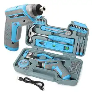Akkuschrauber-Set Hi-Spec 35-teiliges Werkzeugset in Blau