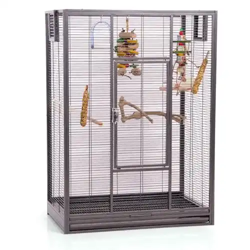 Vogelvoliere Montana Cages Melbourne 80 Antik für Sittiche und Kanarienvögel