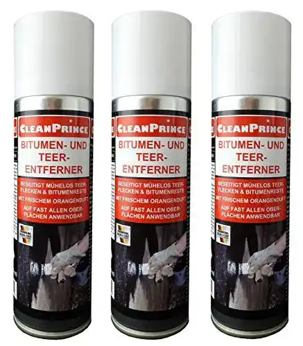 Teerentferner CleanPrince 3×0,3 Liter Bitumenentferner Set